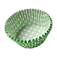 thumbnail image 2 of 100 Pack PVC Cupcake Liners and Baking Cups, Multicolor Polka Dot Design, Paper Baking Cups for Muffins and Cupcakes, 6 Colors, Storage Box, 2 of 6