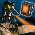 thumbnail image 4 of Bicycle Headlight Mini USB Rechargeable Outdoor Night Riding Strong Light Flashlight Bungee Riding Tail Light, 4 of 5