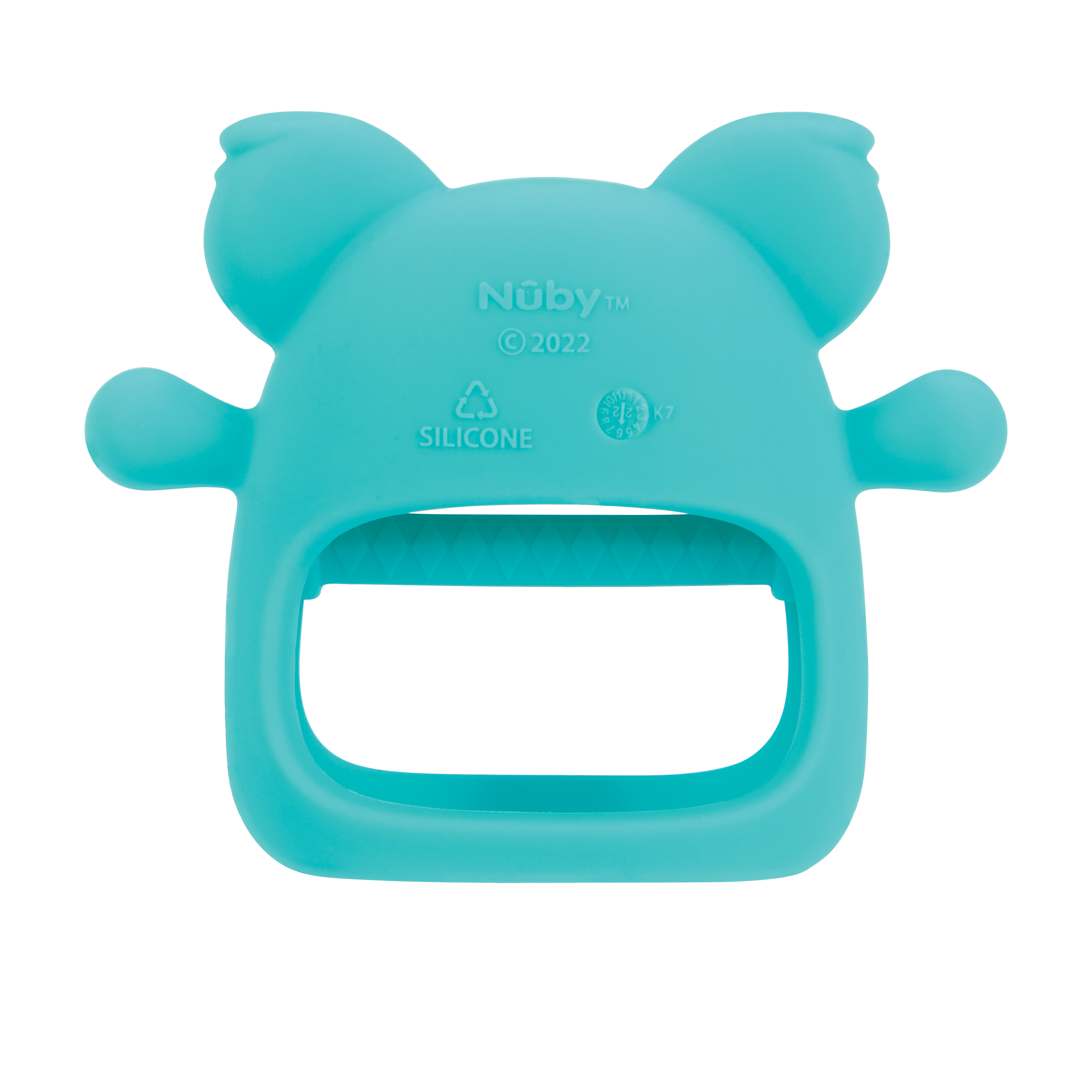 Nuby Silicone Teething Mitten Blue Koala photo 2