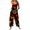 AK12_Dark Green, variant on Halloween Overalls for Women Casual Loose Wide Leg Jumpsuits Summer Pumpkin Ghost Printed Baggy Rompers with Pockets Orange S