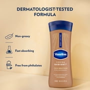 Vaseline Intensive Care Body Lotion for Dry Skin Cocoa Radiant Lotion Made with Ultra-Hydrating Lipids and Pure Cocoa Butter for a Long-Lasting, Radiant Glow, 10 fl oz