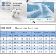 thumbnail image 2 of Mens Linen Shirt Short Sleeve Casual Lightweight Button Down Shirts Beach Summer Light Blue Tops, 2 of 8