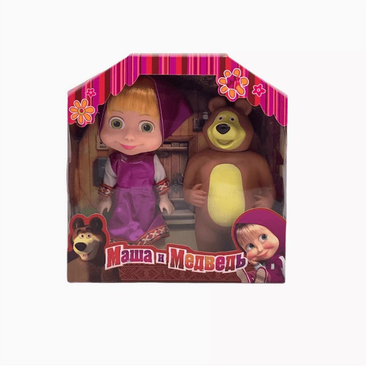 Masha and the Bear Doll Set