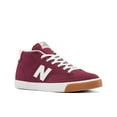 thumbnail image 3 of New Balance Numeric Mens 213 Pro Court Burgundy White Shoes, 3 of 5