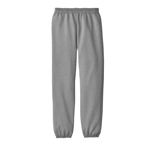Gravity Threads Pantalon de Jogging en Molleton pour Jeunes - Athlétique Gris Chiné - Grand