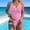 Pink, variant on Plcasen Tankini Swimsuits for Women 2 Piece Tummy Control Bathing Suit V Neck Tankini Top with Bottom