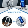 thumbnail image 5 of Desktop Phone Holder Tripod Mount Cellphone Stand Adjustable Intelligent Tablet Silicone Aluminum Alloy, 5 of 6