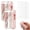 Pink*2, variant on Portable Floss Pick Dispenser, Automatic Pop-up Dental Floss Holder, Refillable Hygienic Floss Pick Case for Home Travel Office