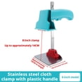 thumbnail image 4 of Sewing Fabric Clamp With Adjustable Height And Steel Base For Cutting And Quilting In Blue, 4 of 7