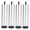 thumbnail image 1 of 4x Aluminum Alloy DIY Adjustable Furniture Legs for Coffee Table Sofa Bed Refrigerator Replacement - 25cm, 1 of 8