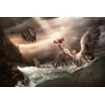thumbnail image 2 of Kiciak, Christophe 14x11 White Modern Wood Framed Museum Art Print Titled - La Baie Des Anges, 2 of 4