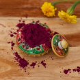thumbnail image 6 of Craftam Marble Sindoor Dani Box, Handcrafted Kumkum Holder For Puja, Wedding, 6 of 6