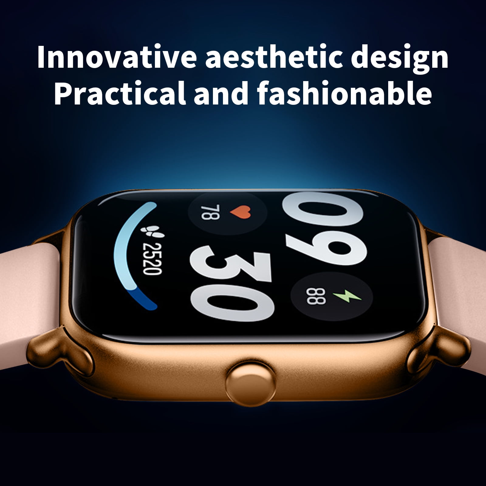Bdday High Precision Smartwatch With HD Call 100+ Sports Modes Bluetooth Voice Control Long Battery Life And Water Proofing Smart Watch Achieve Your Fitness Goals
