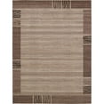 thumbnail image 1 of Unique Loom Del Mar Contemporary Area Rug 10' x 13' Rectangle Light Brown/Beige, 1 of 2