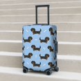 thumbnail image 5 of Dachshund Dog Luggage Cover Anti Scratch, Elastic Suitcase Protector Suitcase Covers for Luggage Fits 18-32 Inch Luggage, 5 of 5