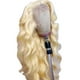 thumbnail image 2 of Peluca sin pegamento #613, rubia, de cabello humano, ideal para principiantes., 2 of 9