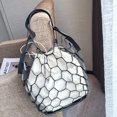 thumbnail image 4 of Women Tote Bag Fashion Hollow Net Shoulder Purse Top Handle Bag with Inner Pouch, 4 of 7