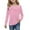 Pink, variant on T Shirts for Boys Boys Long Sleeve White T Shirt Boys Crew Neck Basic Tops Boys Fall Shirts Size 7-8 Years Girls Clothes