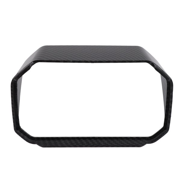 Cubierta De Visera Solar Para Sombrero De Instrumentos De Motocicleta, Fácil Instalación, Protector De Cubierta De Visera Solar Para Medidor De Motocicleta Estilo Fibra De