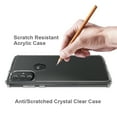 thumbnail image 4 of Xpm Case for Motorola Moto G Power 2022 Hybrid Transparent Clear Acrylic Back Hard PC TPU Bumper Shock-Absorb Cover for Moto G Power 2022 (6.5 inch) - Clear, 4 of 7