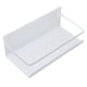 thumbnail image 2 of Organizador magnético de hierro de un solo nivel para ahorrar espacio en la cocina, estante para especias blanco eficiente, 2 of 8