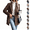 Coffee, variant on Asgosdo Women Wool Trench Coat Button Down Single Breasted Long Sleeve Soft Lined Casual Warm Peacoat Fall Winter Outerwear with Pockets