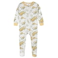 thumbnail image 2 of Pijamas enterizos con pies para niña bebé, paquete de 2, Gerber, talla 4T, estampado floral, 2 of 5