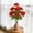 💖Red_Base#163, variant on Artificial Carnation Flowers 12 Stems Fabric Bouquet for Wedding Decorations, Home Table Centerpieces, No Maintenance Faux Flowers