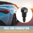 thumbnail image 2 of 2pcs Car 3/8 Fuel Line Quick Connector Fuel Line Nylon Hose Pipe Straight Female Connector for 3/8 to 5/16 ID Nylon Tube, 2 of 6