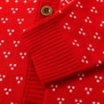 thumbnail image 6 of GYRATEDREAM Baby Boys Girls Christmas Reindeer Knit Sweater Cardigan Infant Toddlers Cotton Crewneck Pullover Sweater Long Sleeve Tops Coat Fall Winter Clothes for 3Y Red, 6 of 9