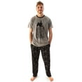 thumbnail image 1 of Peaky Blinders Mens Grey Icons Short Sleeve Short Leg Pyjama Set (XXX-Large), 1 of 5