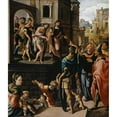 thumbnail image 3 of Jan van Scorel 20x23 Black Modern Framed Museum Art Print Titled - Here Man (1538), 3 of 5