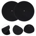 thumbnail image 1 of Raindrops 4Set Anti Static Platter Mat Protective Disc Mat Felt for Audio Quality Improvement, 1 of 8