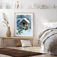 thumbnail image 6 of Diamond Art Kits for Adults - 5d Winter Birds Snowy Birdhouse Scene Diamond Painting for Adults, Diamond Art for Adults Beginners, Diamond Painting Kits for Adults for Home Wall Decor, 6 of 7