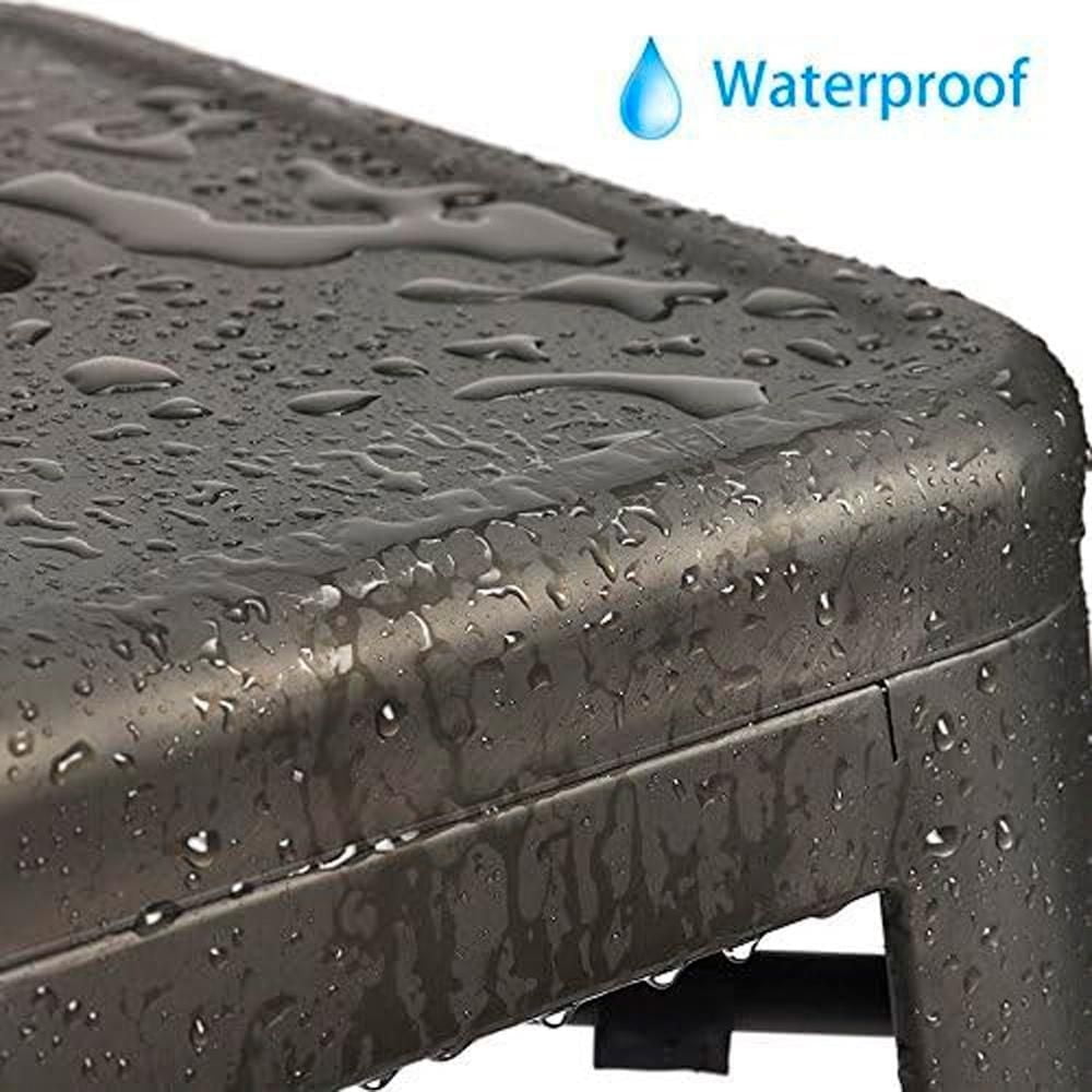 Heavenly Collection Gunmetal Metal Counter Stool