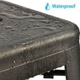 thumbnail image 2 of Heavenly Collection Gunmetal Tabouret de Bar, 2 of 9