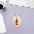 thumbnail image 4 of RENACLIPY Rustic Retro Wood Photo Frame with Intricate Carved Design for Tabletop Decoration, 4 of 6