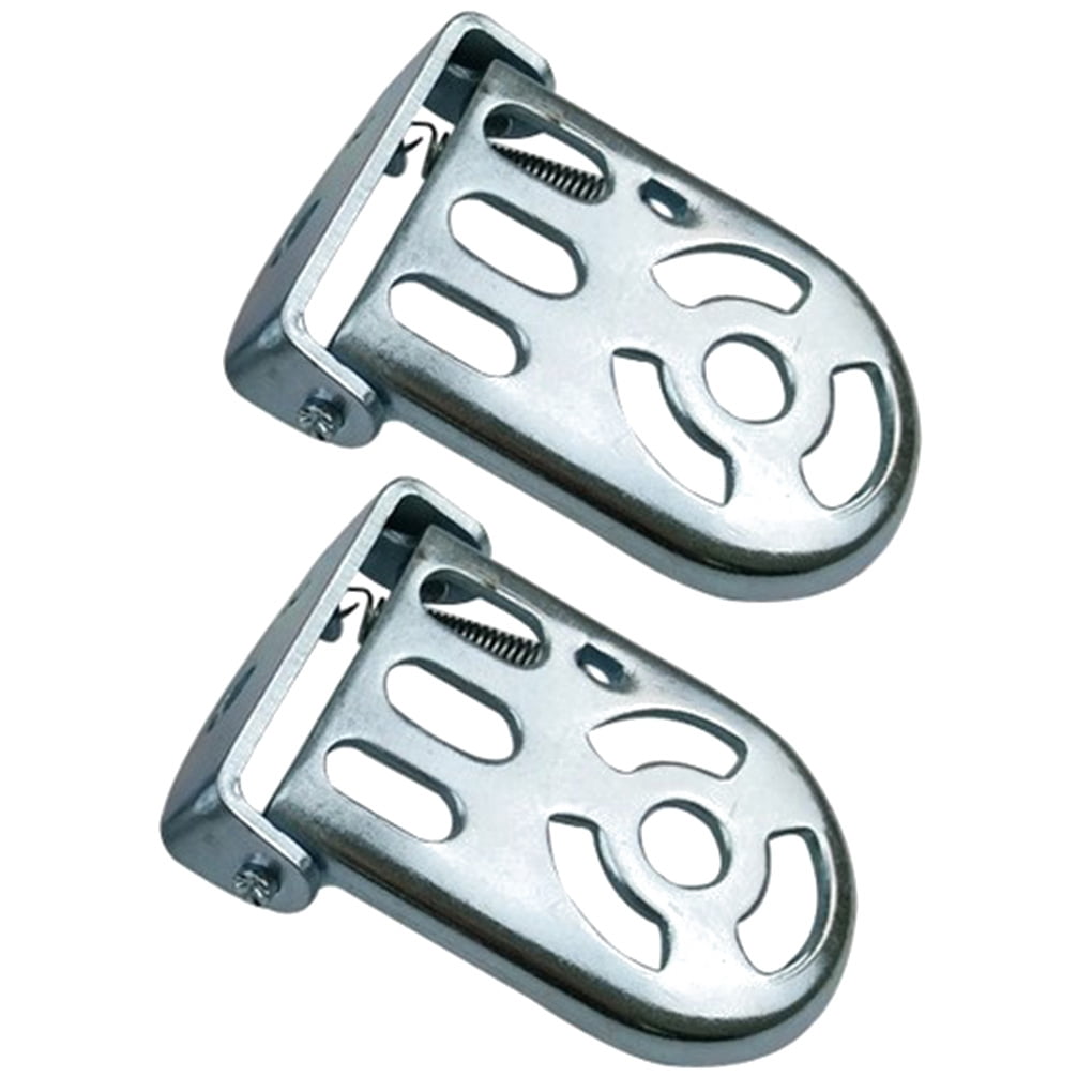 Ustyle 1 Pair Bike Rear Kids Footrest Foot Plates Pedals Bicycle Metal