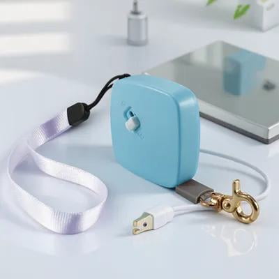 YOSADIER Blue Nylon Dog Lead Adjustable Length Quick Release Hook for Puppy Obedience Training ABS Nylon