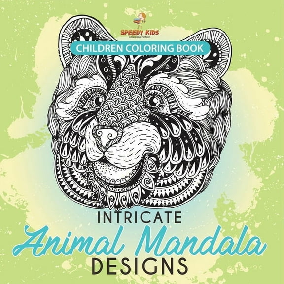 Children Coloring Book. Intricate Animal Mandala Designs. Coloring Books Animals for Stress Relief and Fun Learning. Per, (Paperback)