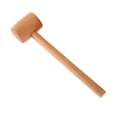 thumbnail image 2 of Martillo de madera para tallar mazo, herramienta de mano anticaída, superficie lisa, longitud de 29,5 cm, mazo de madera portátil, martillo para, 2 of 8