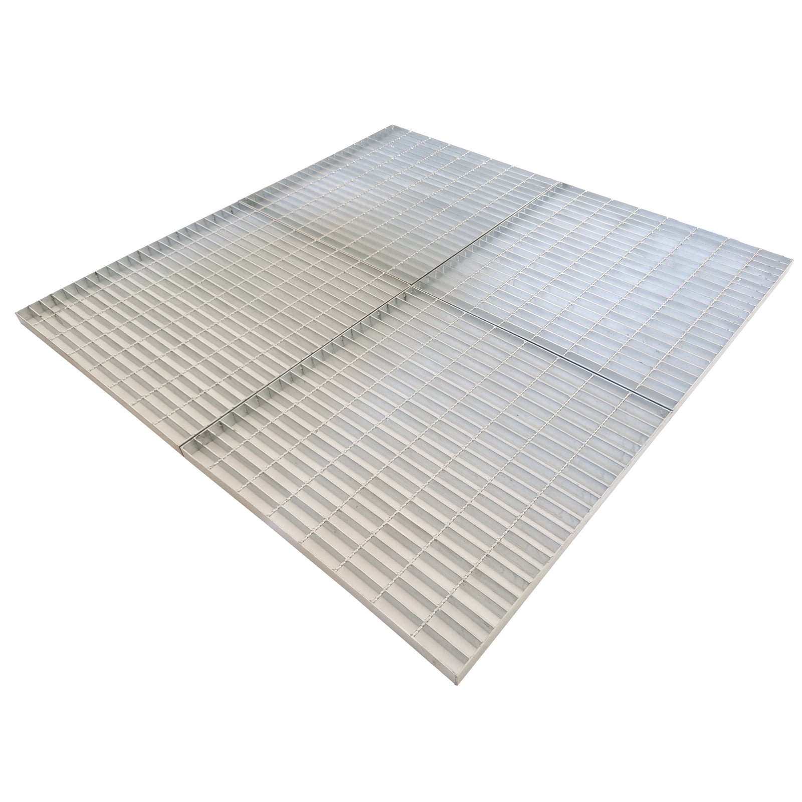 2.6ft*2.6ft Silver Gray Carbon Steel Grille Plate (Each Case Contains Only One Piece)