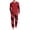 Wine, variant on Halloween Pajama Mens Pajama Sets Warm Color Ghost Pumpkin Print Pjs Sets 2 Piece Loungewear Sleepwear