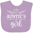 thumbnail image 3 of Inktastic Auntie Girl for Niece Girls Baby Bib, 3 of 4