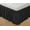 Black, variant on Bed Skirt Elastic Bed Wrap Wrinkle Resistant 16inch Drop Queen King Black