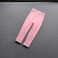thumbnail image 4 of Children's Fashion Solid-Colour Fleece-Lined Thermal Trousers And Base Layer Bottoms, Fleece-Lined Interior Design For Enhanced Thermal Warmth And Comfort During Cool Seasons,, 4 of 6