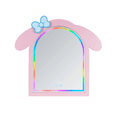 thumbnail image 6 of Impressions Vanity My Melody Arch RGB Tabletop Mirror with LED Lights, Stand and Wall Mount, 6 of 8