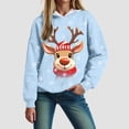 thumbnail image 2 of Futezty Christmas Hoodies for Women Fashion Graphic Sweatshirts Casual Long Sleeve Hooded Girls Teen, 2 of 7