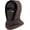 Coffee, variant on Outdoor Winter Warm Hat Neckband Integrated Cycling Mask Sports Ski Head Cover, Windproof Fleece Balaclava Neck Mask(a:black)-dh