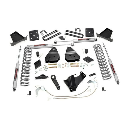 Rough Country 6" Lift Kit (fits) 2011-2014 Super Duty F250 4WD Diesel | N3 Shocks | Suspension System | 531.20